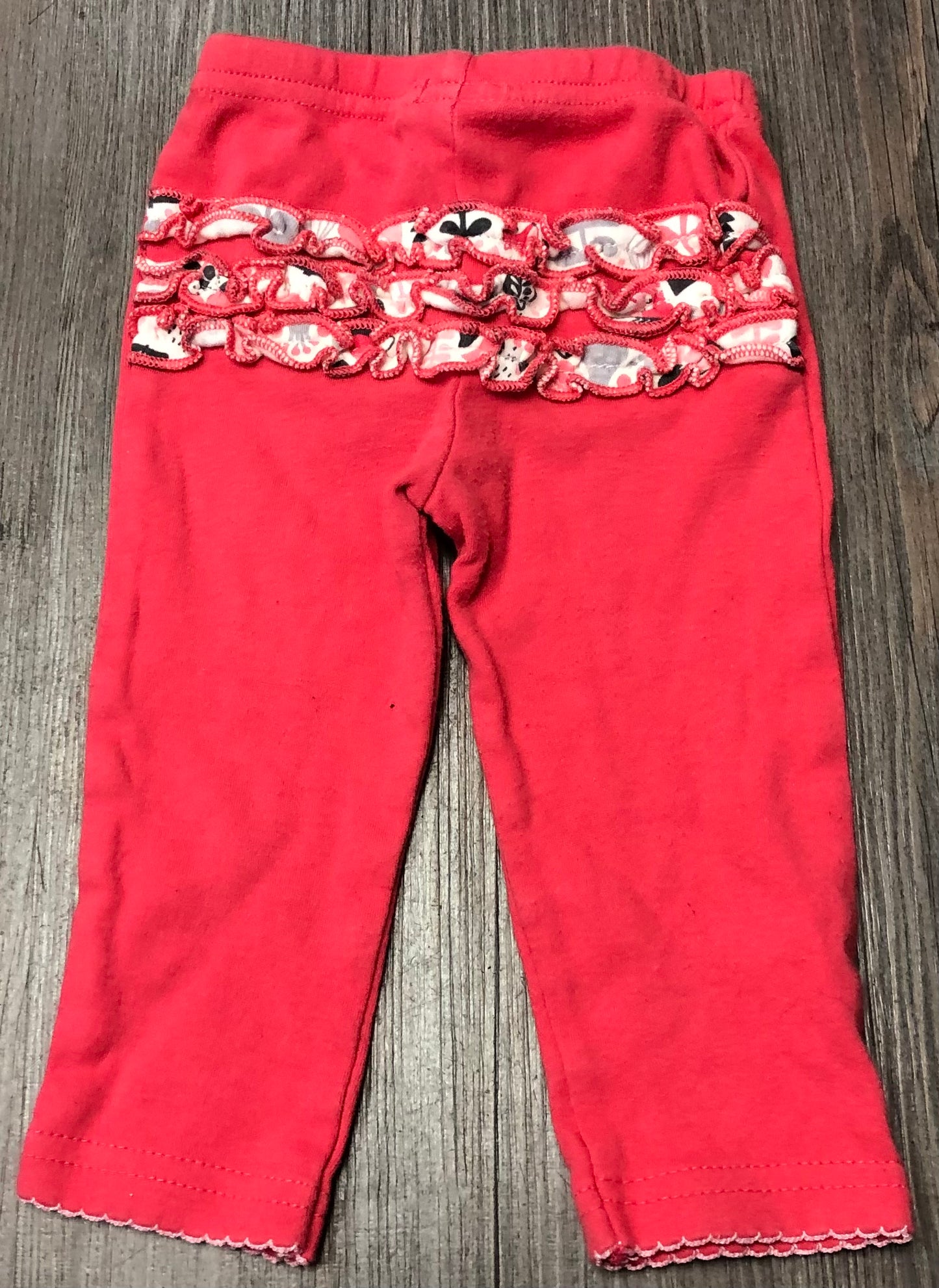 Pink  Chick Pea Baby Pants, 3-6M