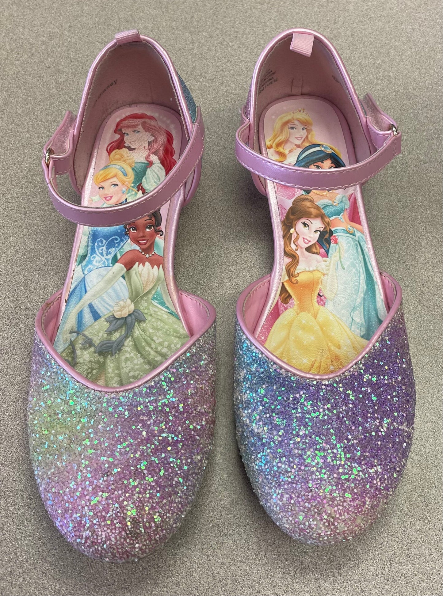 Glitter  Disney Princess Shoes, 2Y