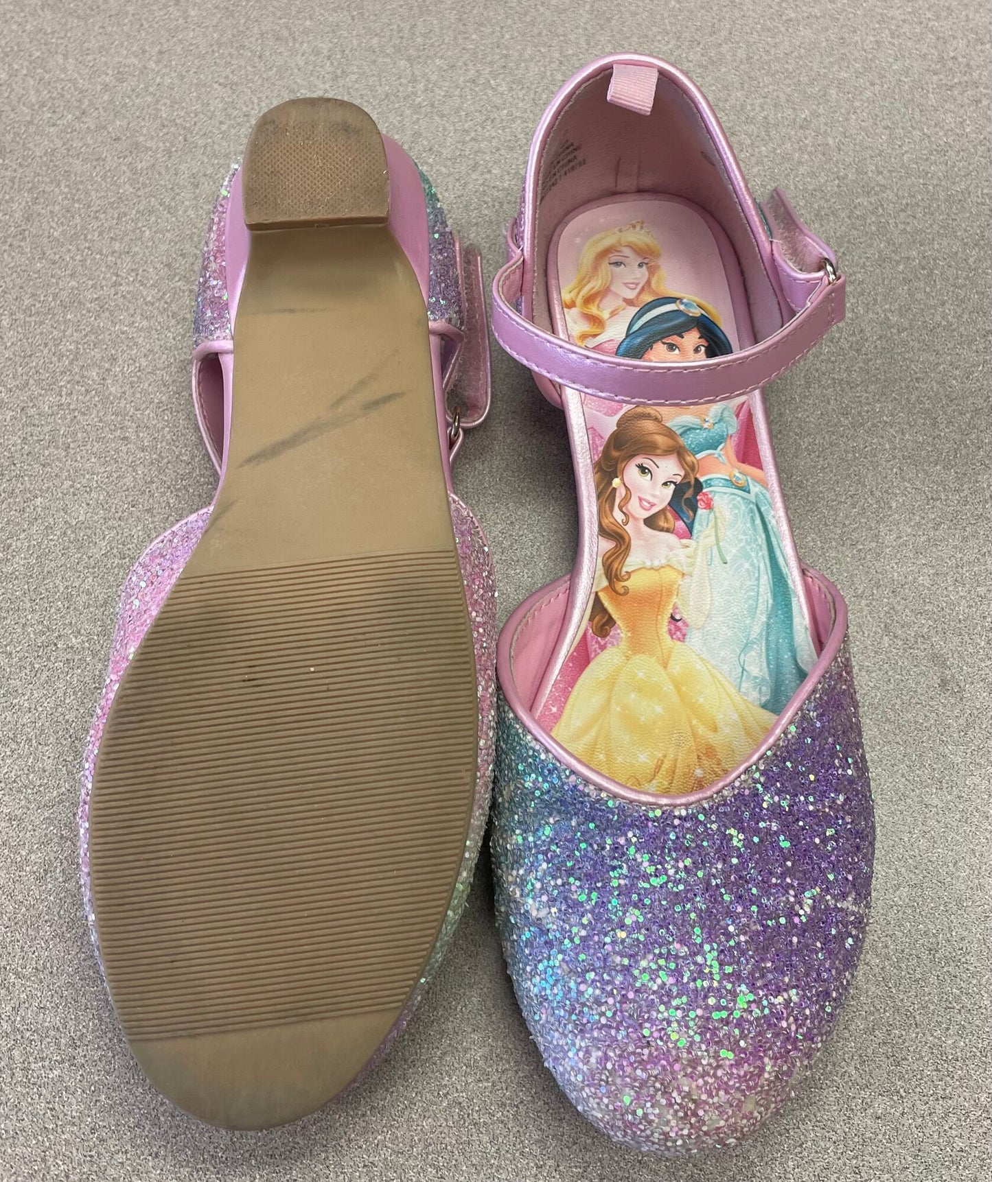 Glitter  Disney Princess Shoes, 2Y