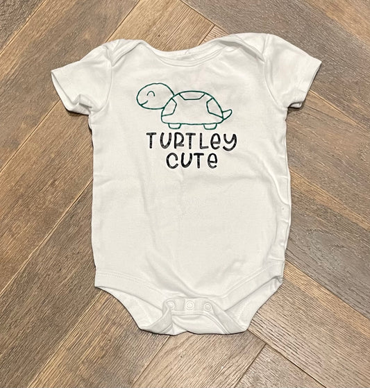 White  George Onesie, 6-12M