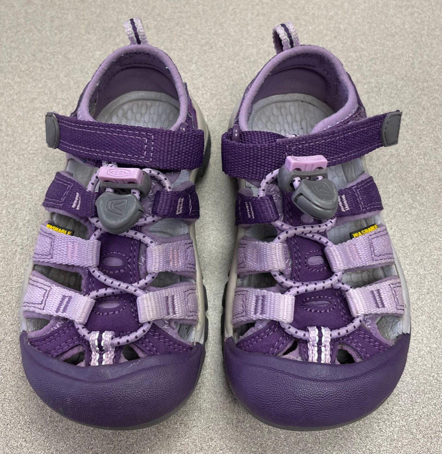 Purple  Keens Sandals, 9T