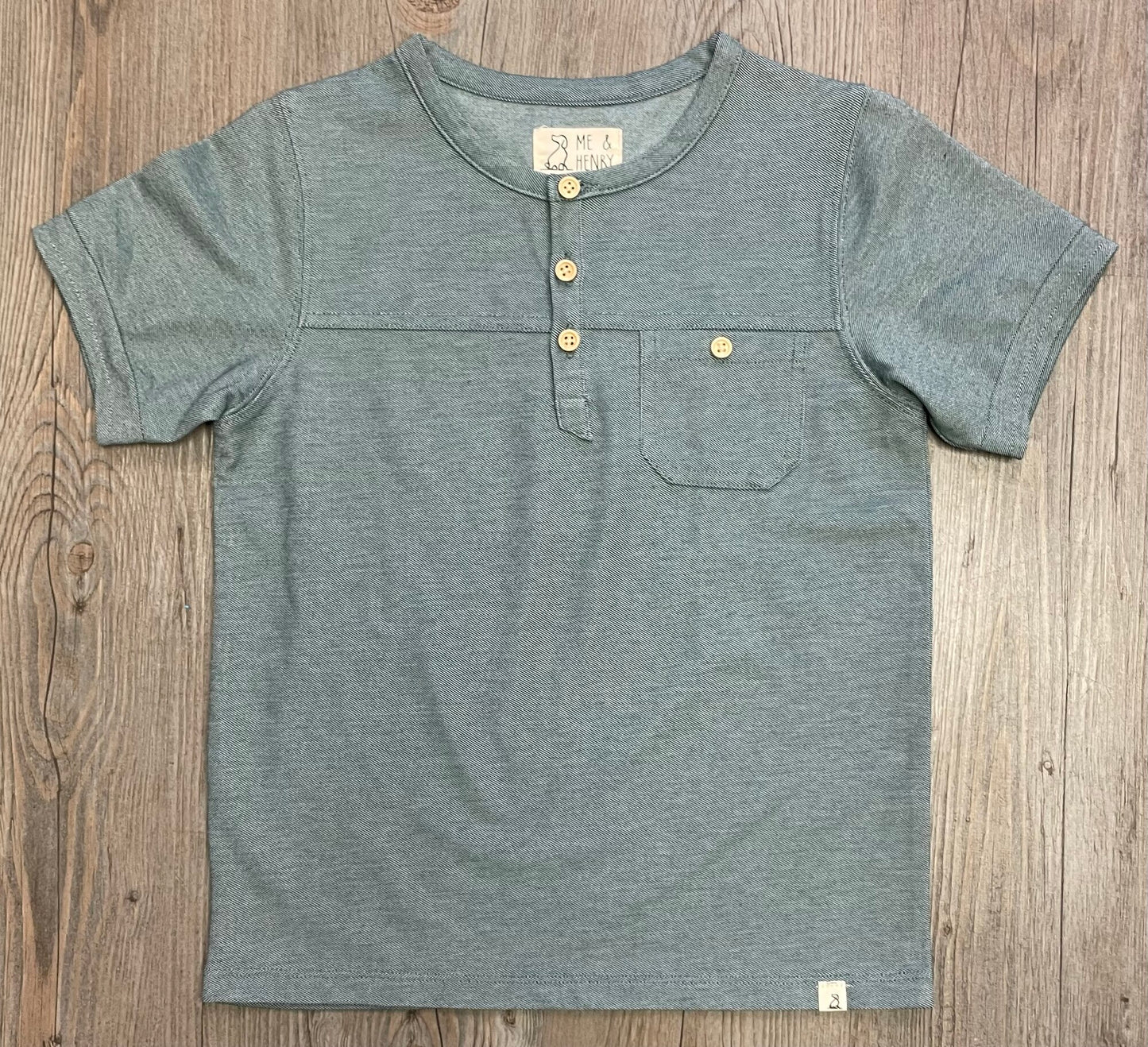 Navy  Me & Hebry Tee, 5-6Y