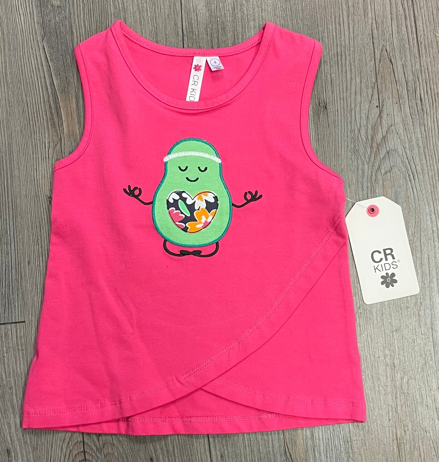 Pink  CR Kids Tank Top, 4Y