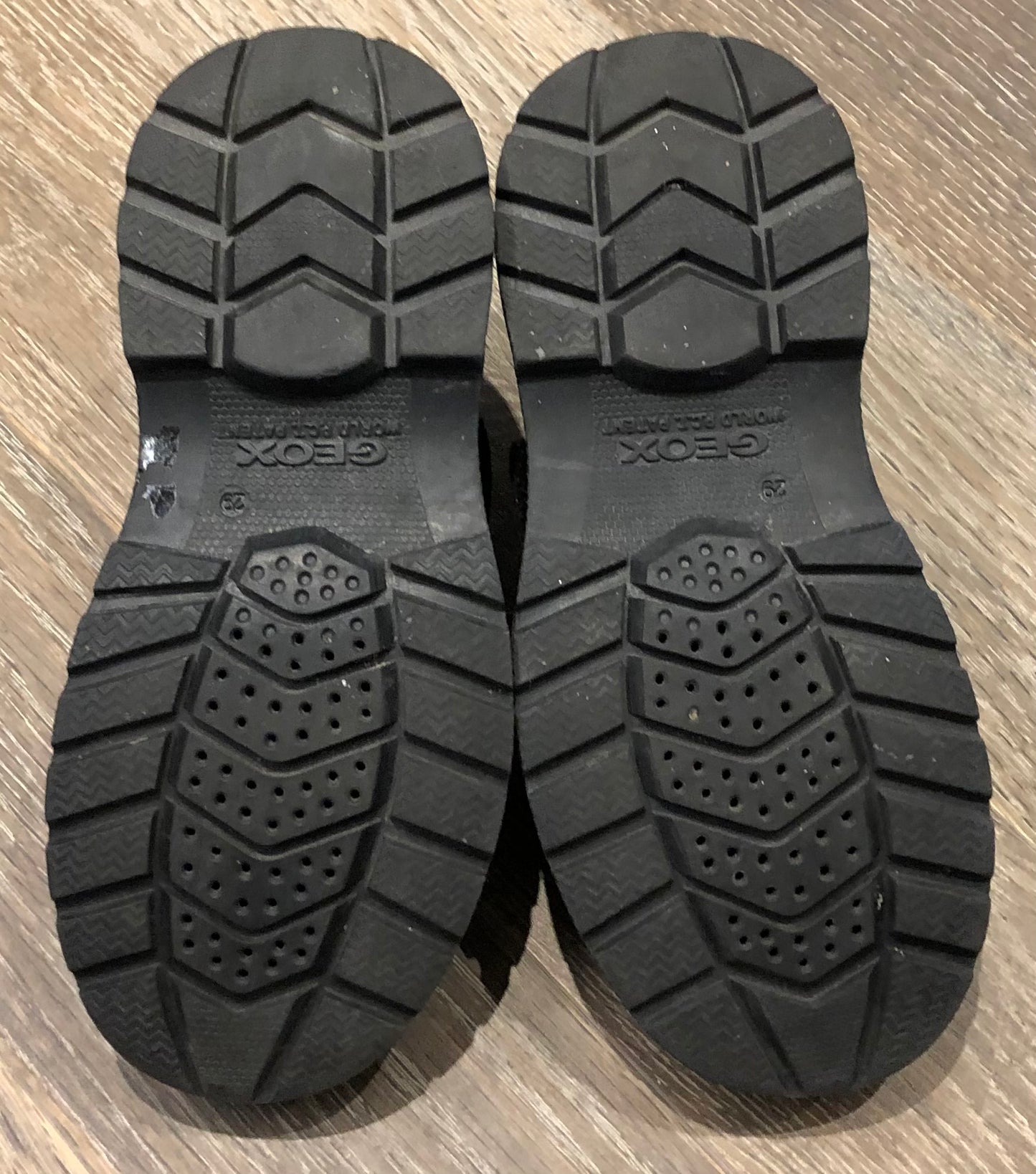 Black  Geox Dress Shoes, 11Y