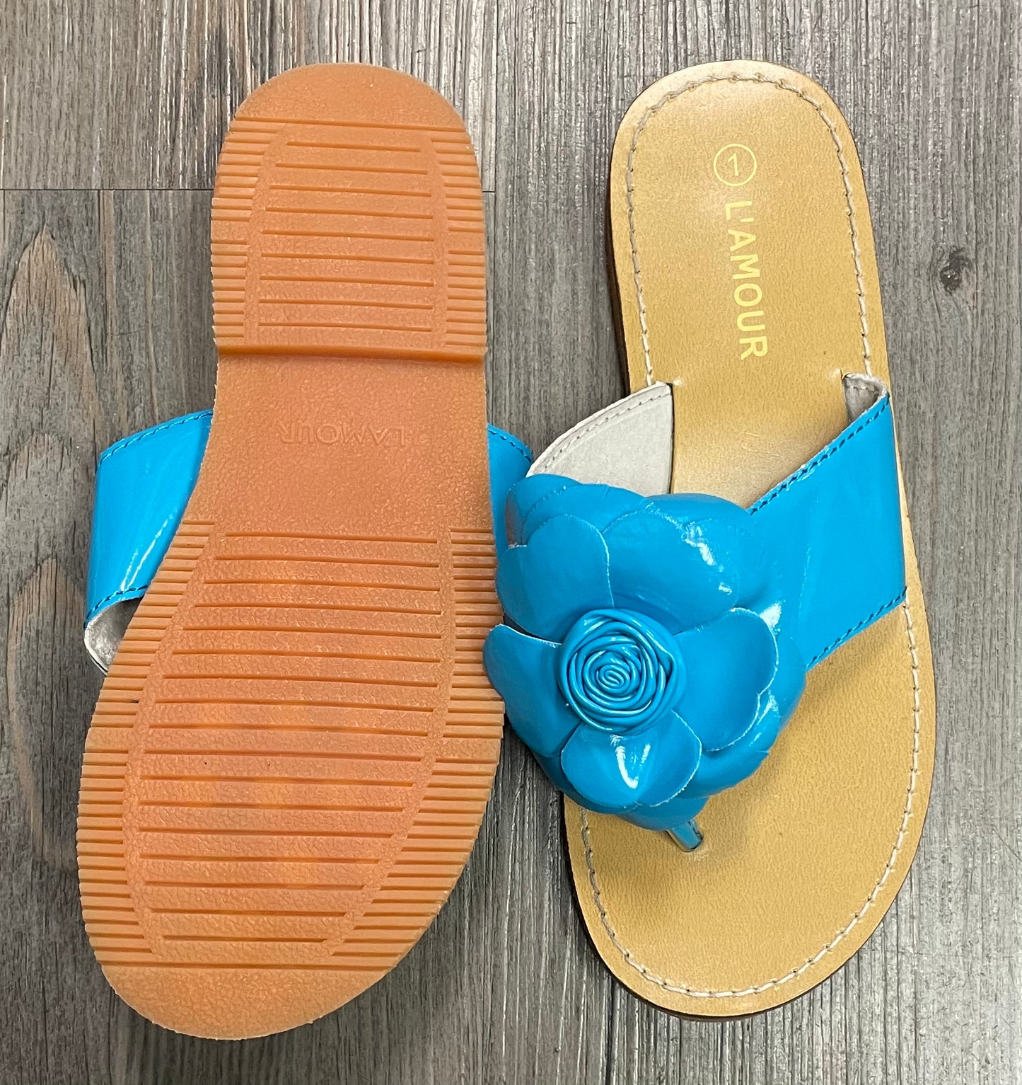 Blue  L Amourflip Flop, 1Y