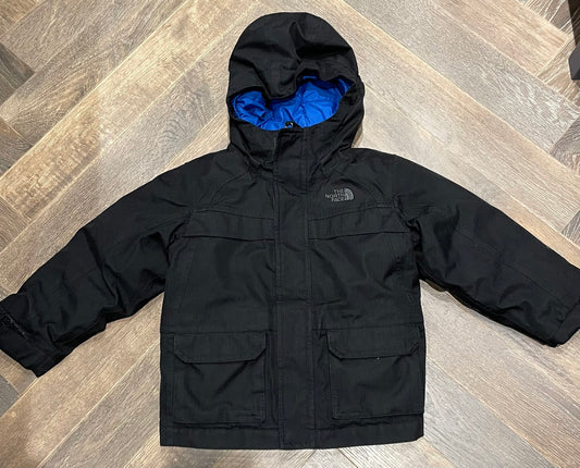 Black  Northface Down Jacket, 3Y