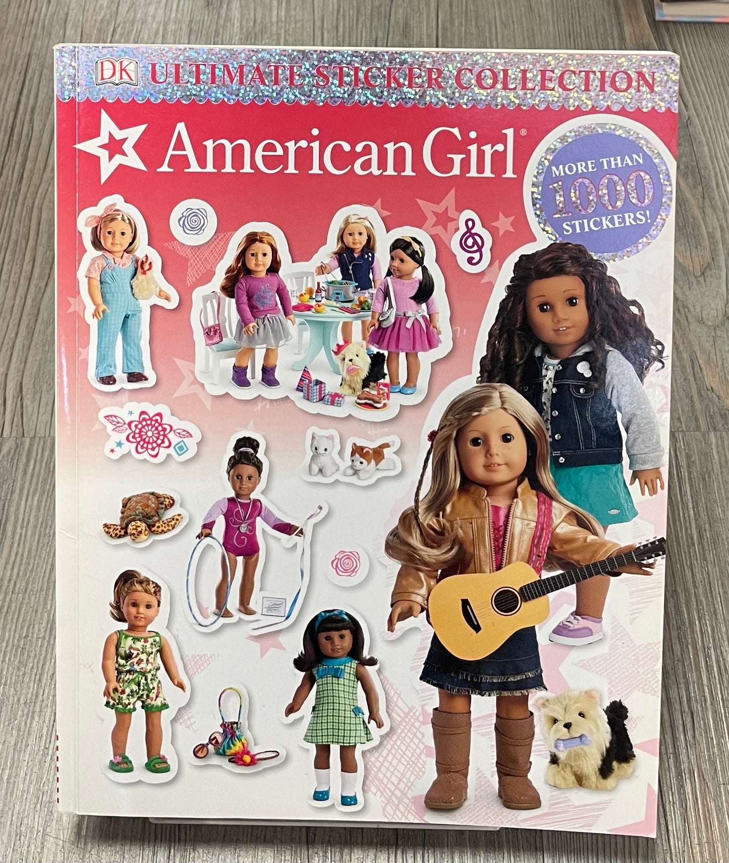 Multi  American Girl Sticker, Paperback