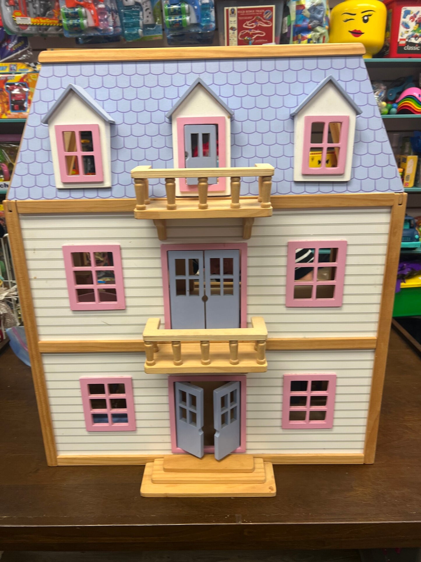 Pink/Pur  Melissa & Doug Modern Dol, None
