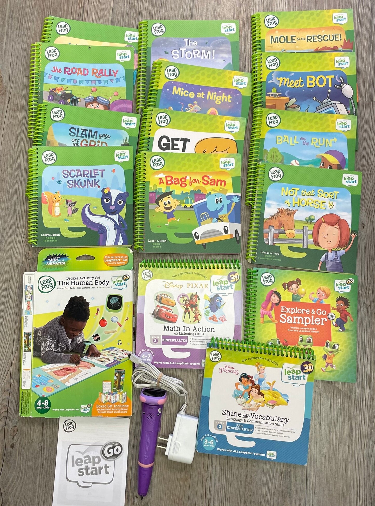 Multi  Leap Frog Leap Start Set, Pre-owned