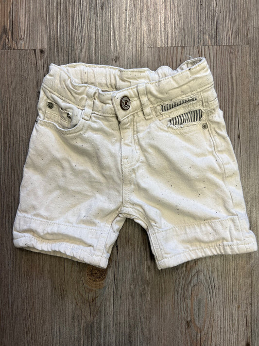 Beige  Zara Denim Shorts, 5Y