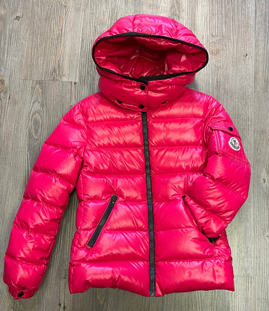 Fuchsia  Moncler Bady Down Jacket, 8Y