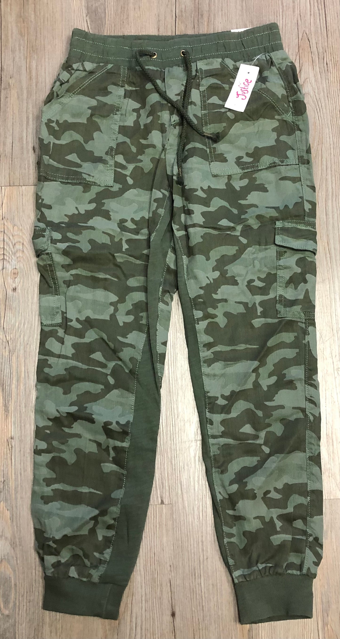 Camo  Justice Pants, 12Y