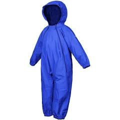 Blue  Splashy Rain Suit, 4Y