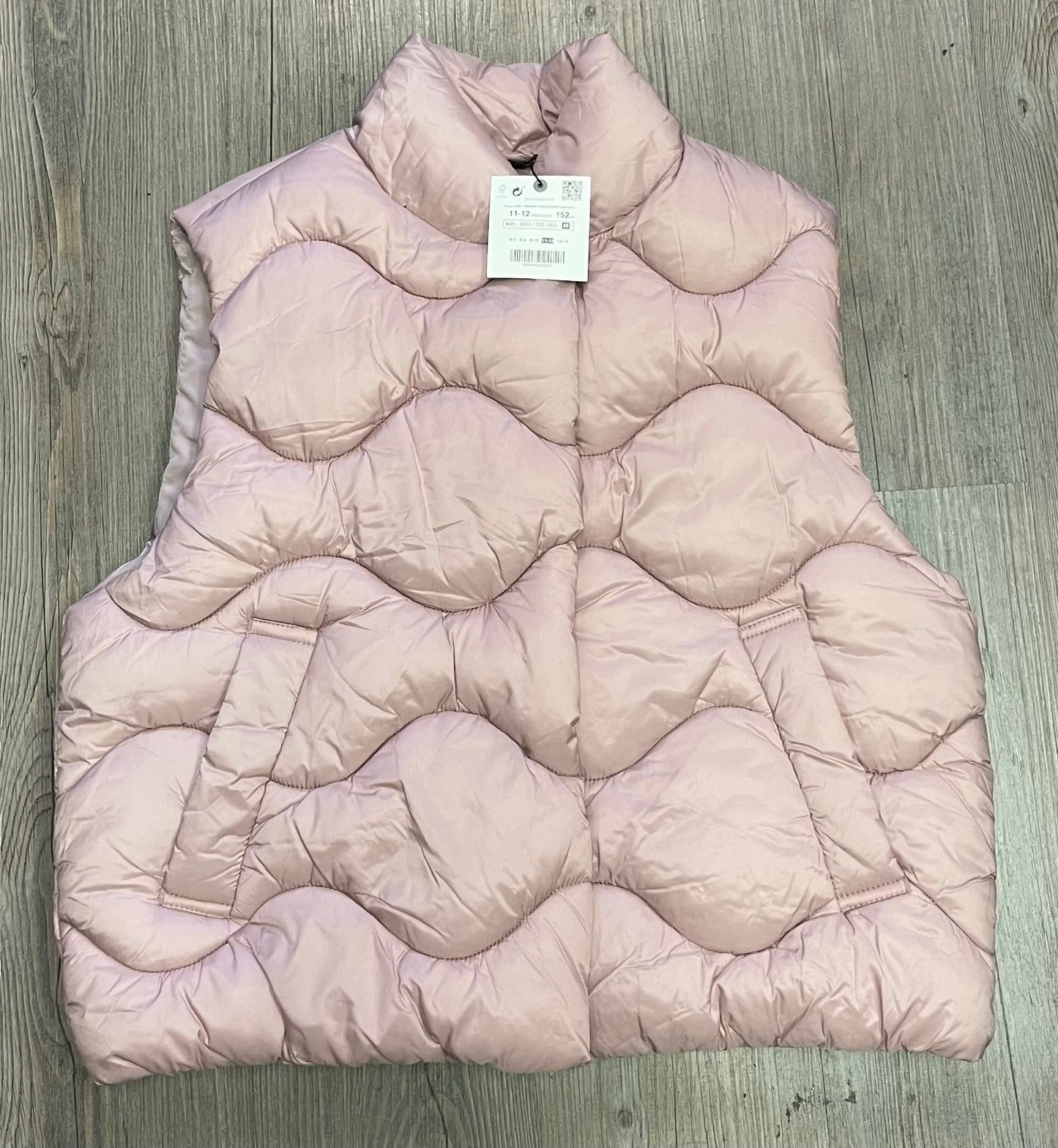 Dustyros  Zara Puffer Vest, 11-12Y