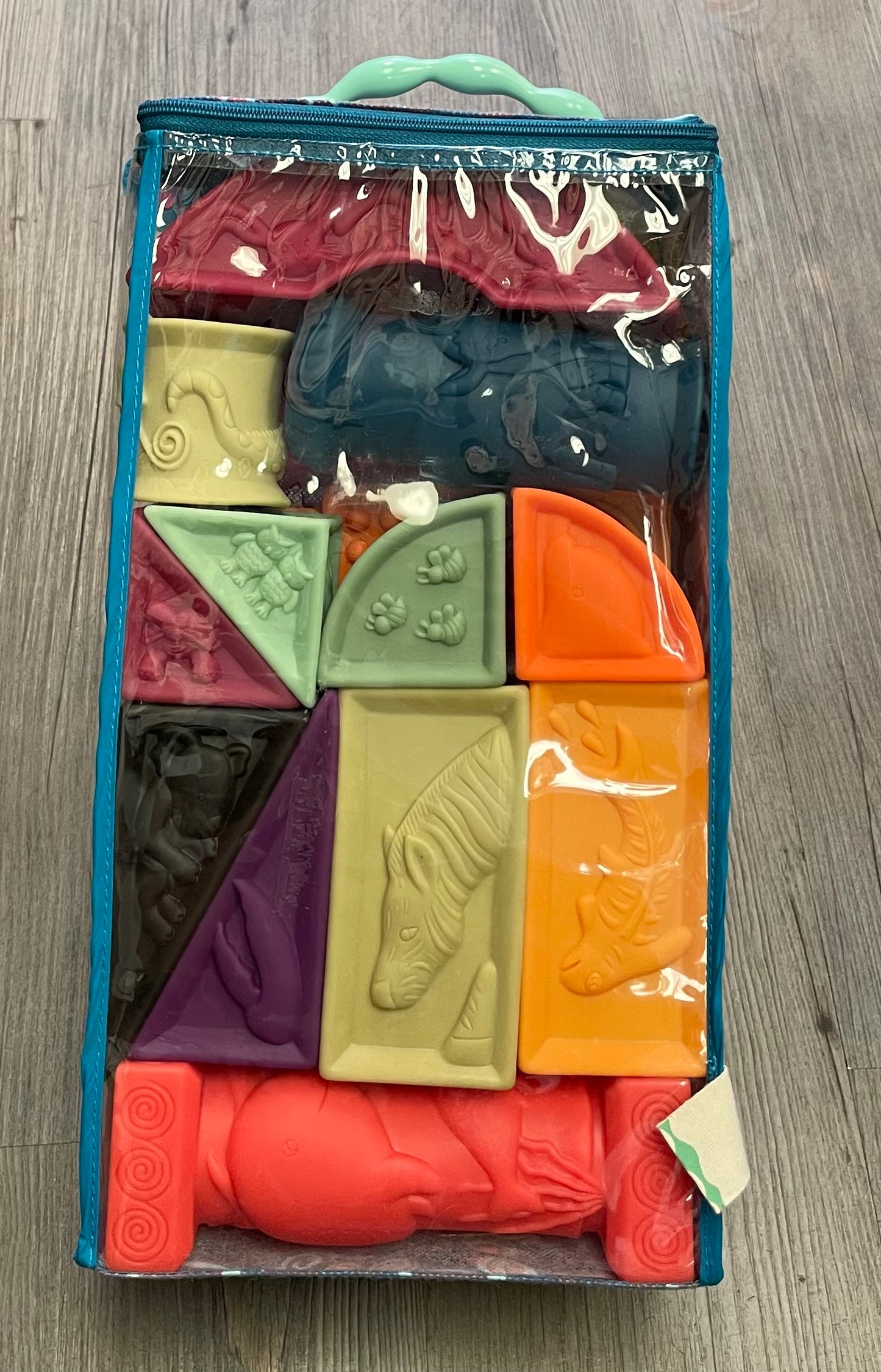 Multi  B Toys Alphabet Blocks, 6M+