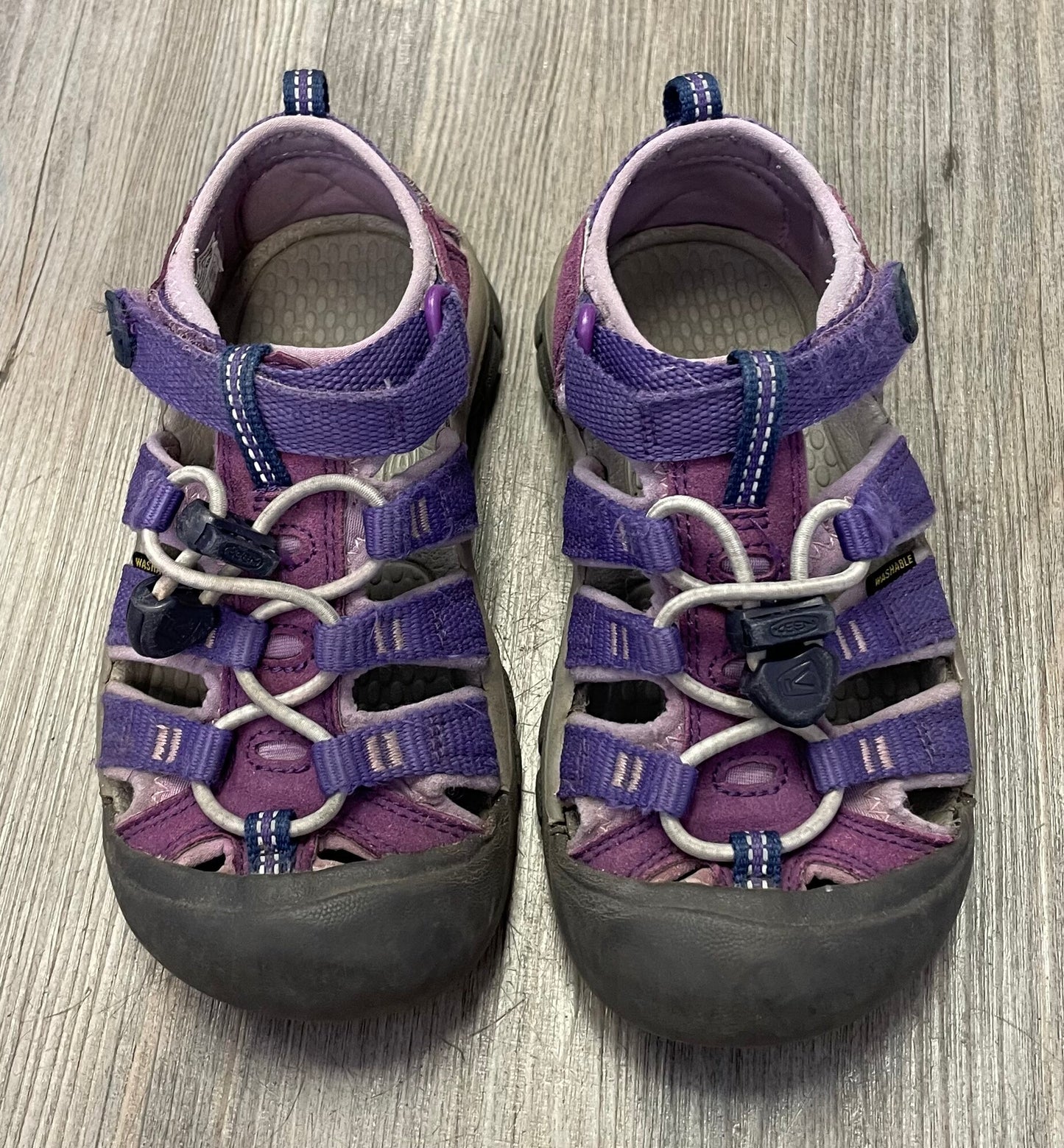 Purple  Keens Sandals, 12Y