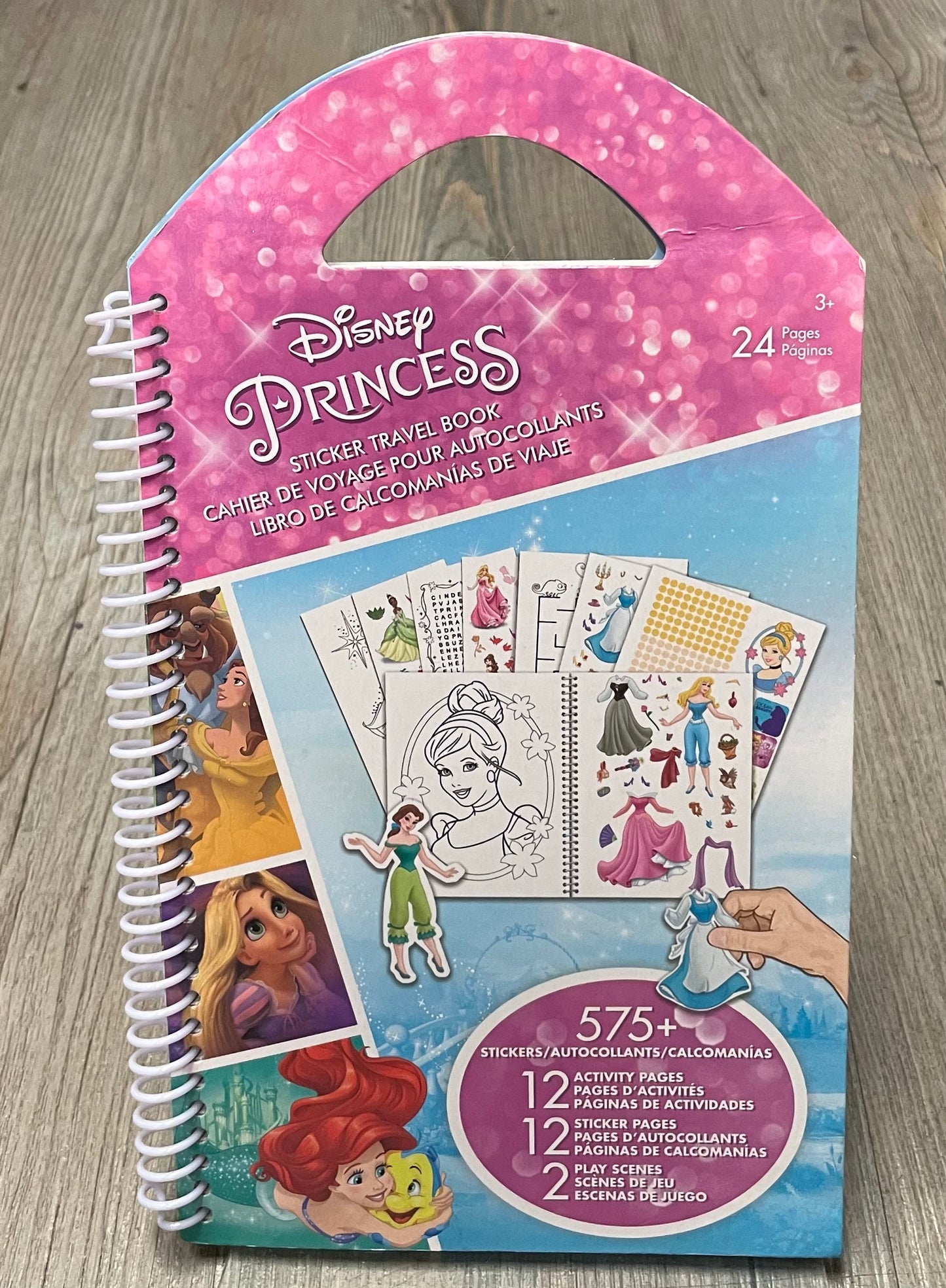 Multi  Disney Princess Sticker, Hardcover