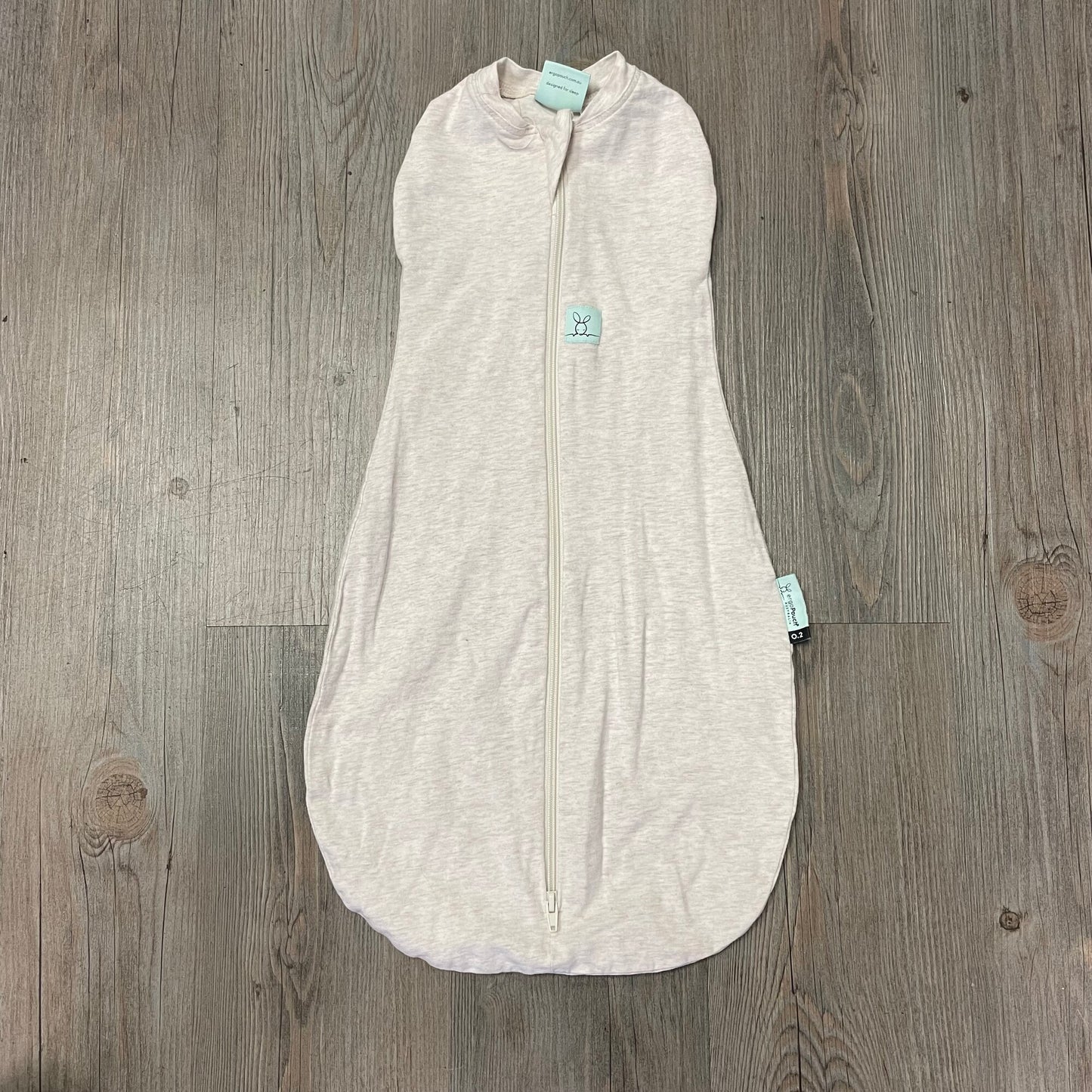 Beige  Ergo Pouch, Newborn