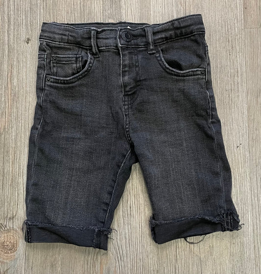 Black  Zara Denim Shorts, 7Y