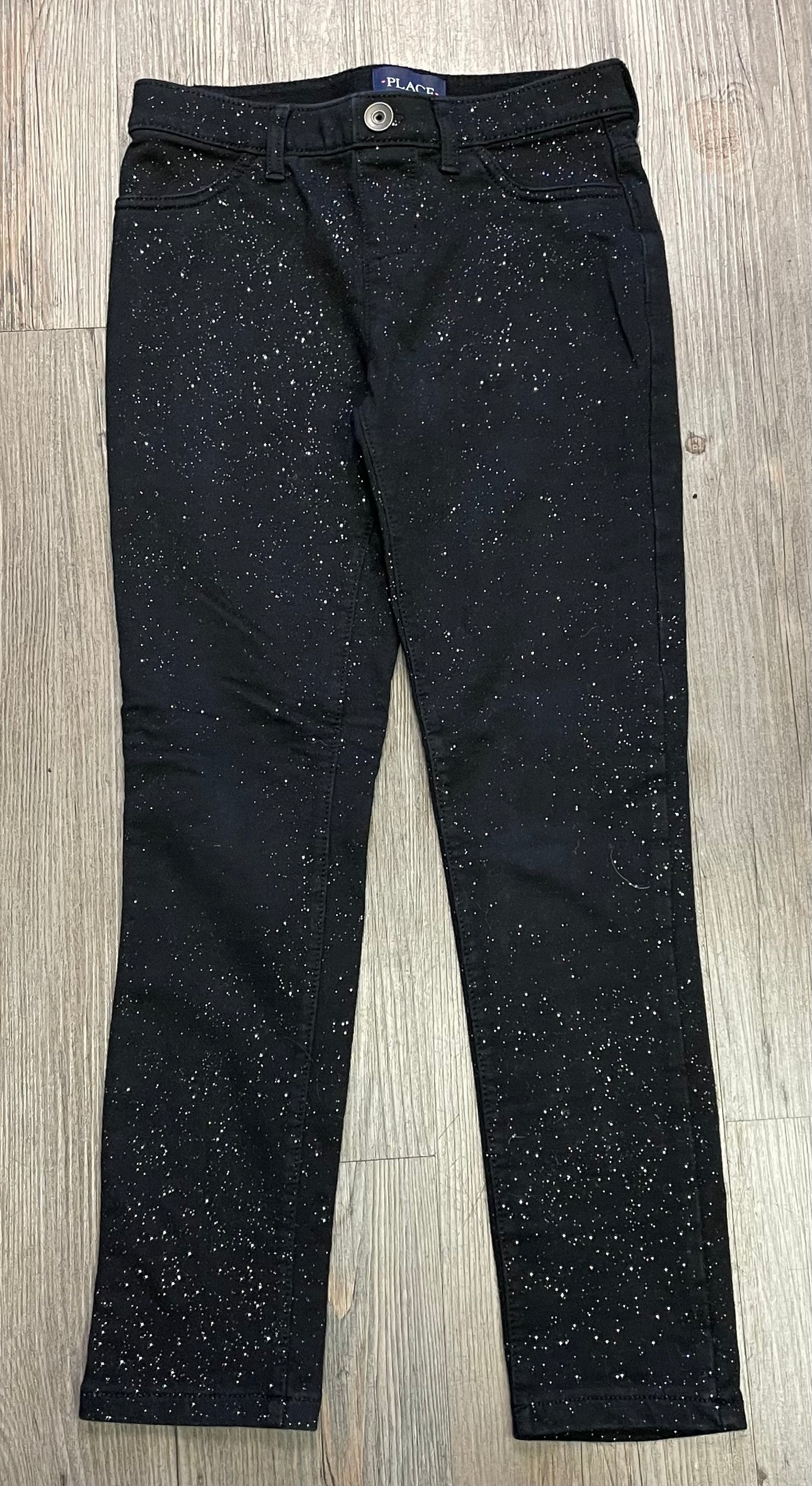 Black  Childrens Place Glitter, 8Y