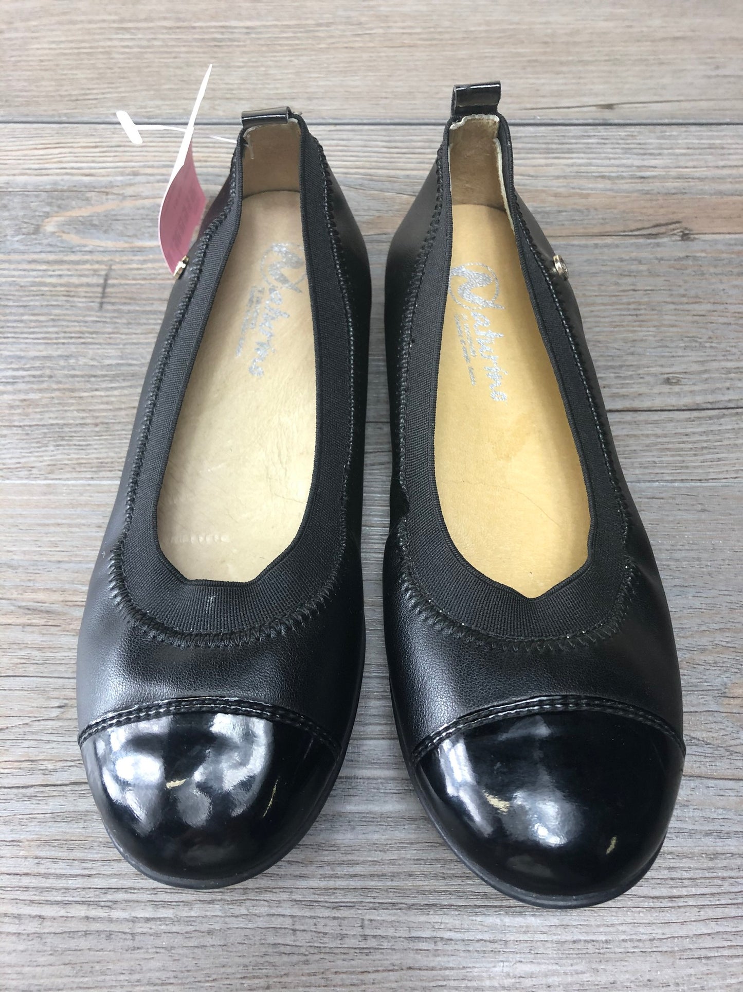 Black  Naturino Flat Shoes, 13.5Y