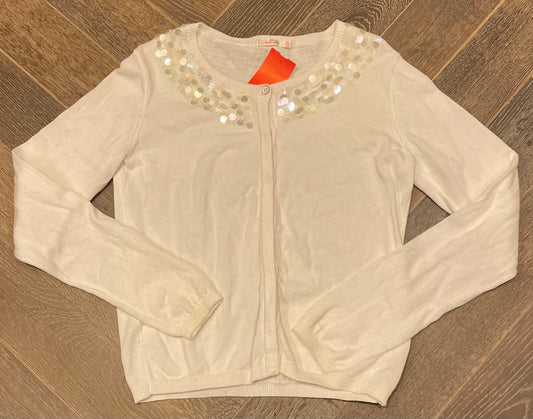 White  Billieblush Cardigan, 12Y