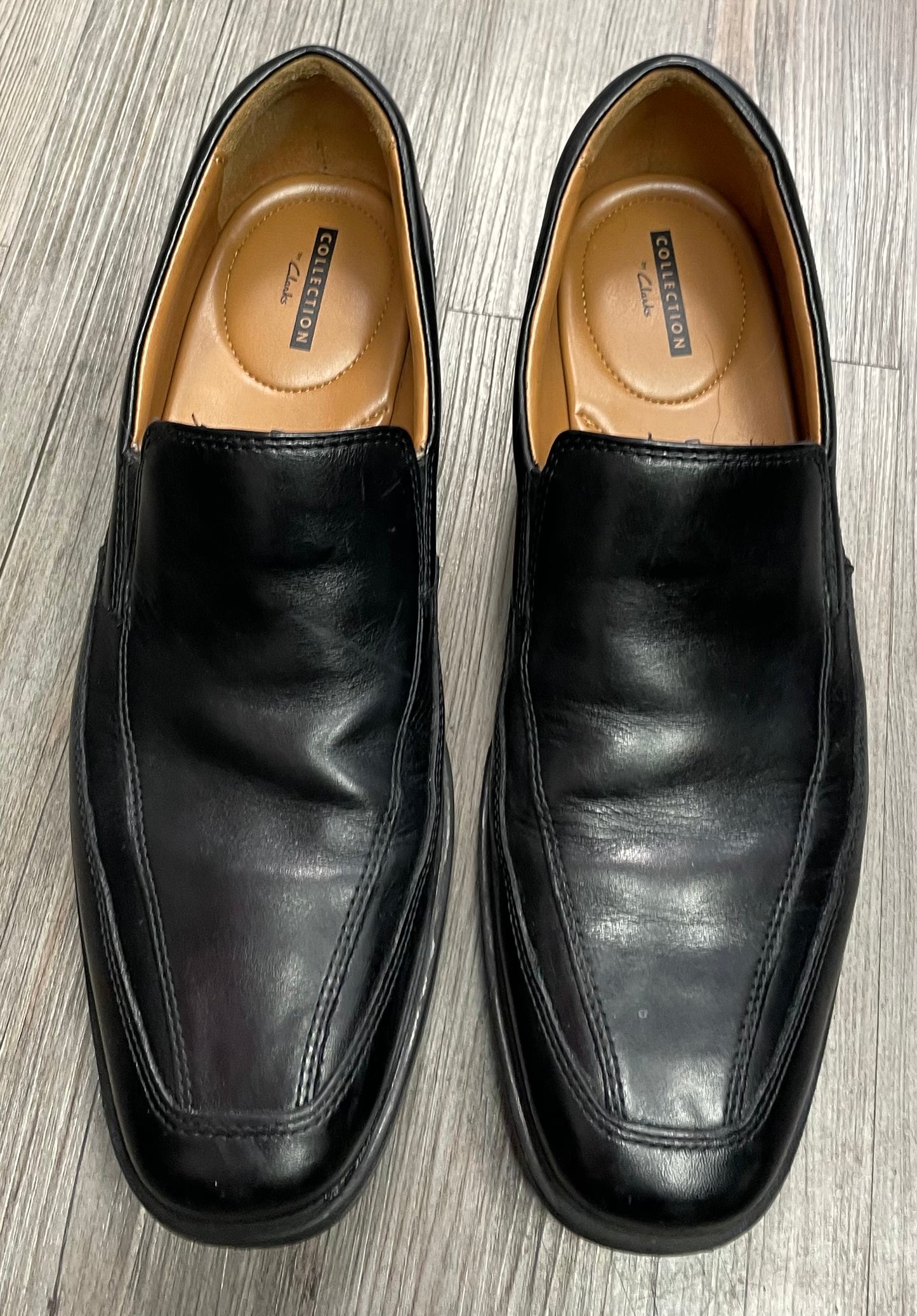 Black  Clarks Dress Shoes, 10Mens
