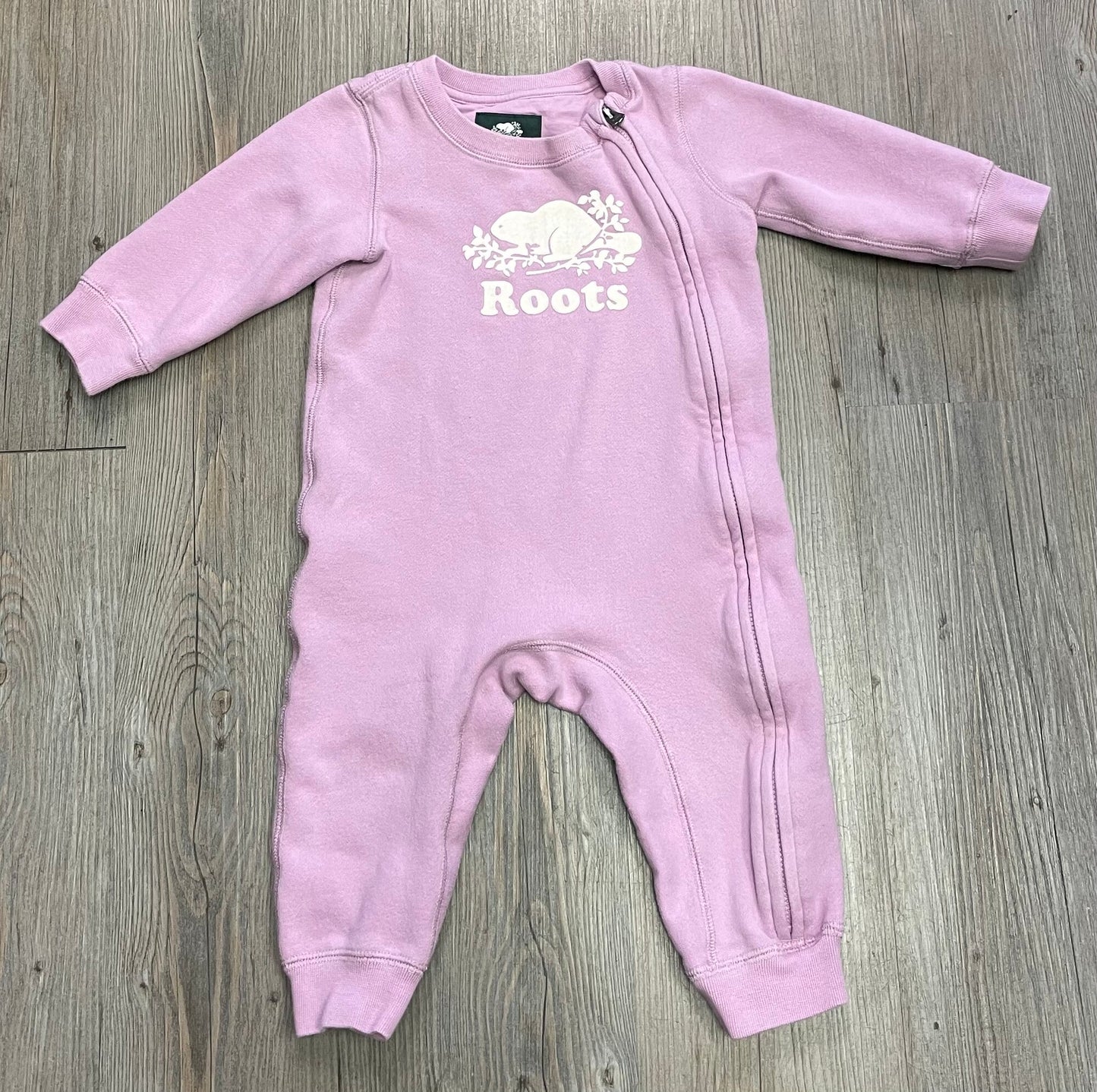 Lavander  Roots Romper, 12-18M