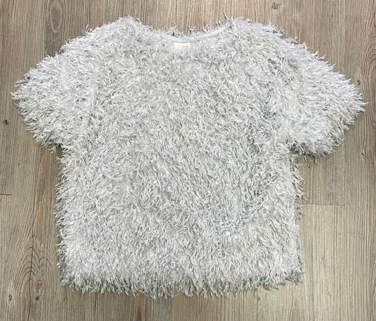 Grey  Zara Fluffy Tee, 10Y