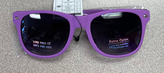 Purple  Matte Sunglasses - NEW, 3-7 Years